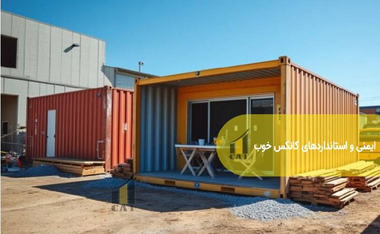ایمنی و استانداردهای کانکس خوب