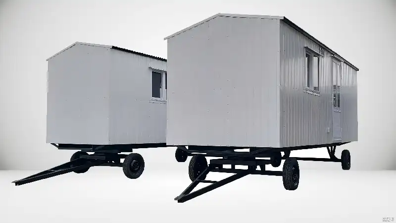 کانکس چرخدار 15 متری